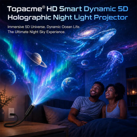 Topacme® Galaxy Ocean Projector for Bedroom