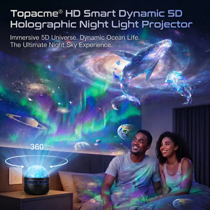 Topacme® 360° Night Light Projector🌌✨