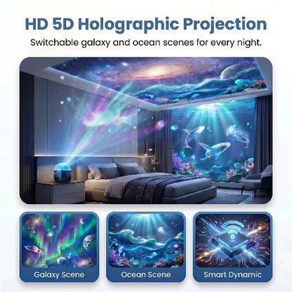 Topacme® 360° Night Light Projector🌌✨