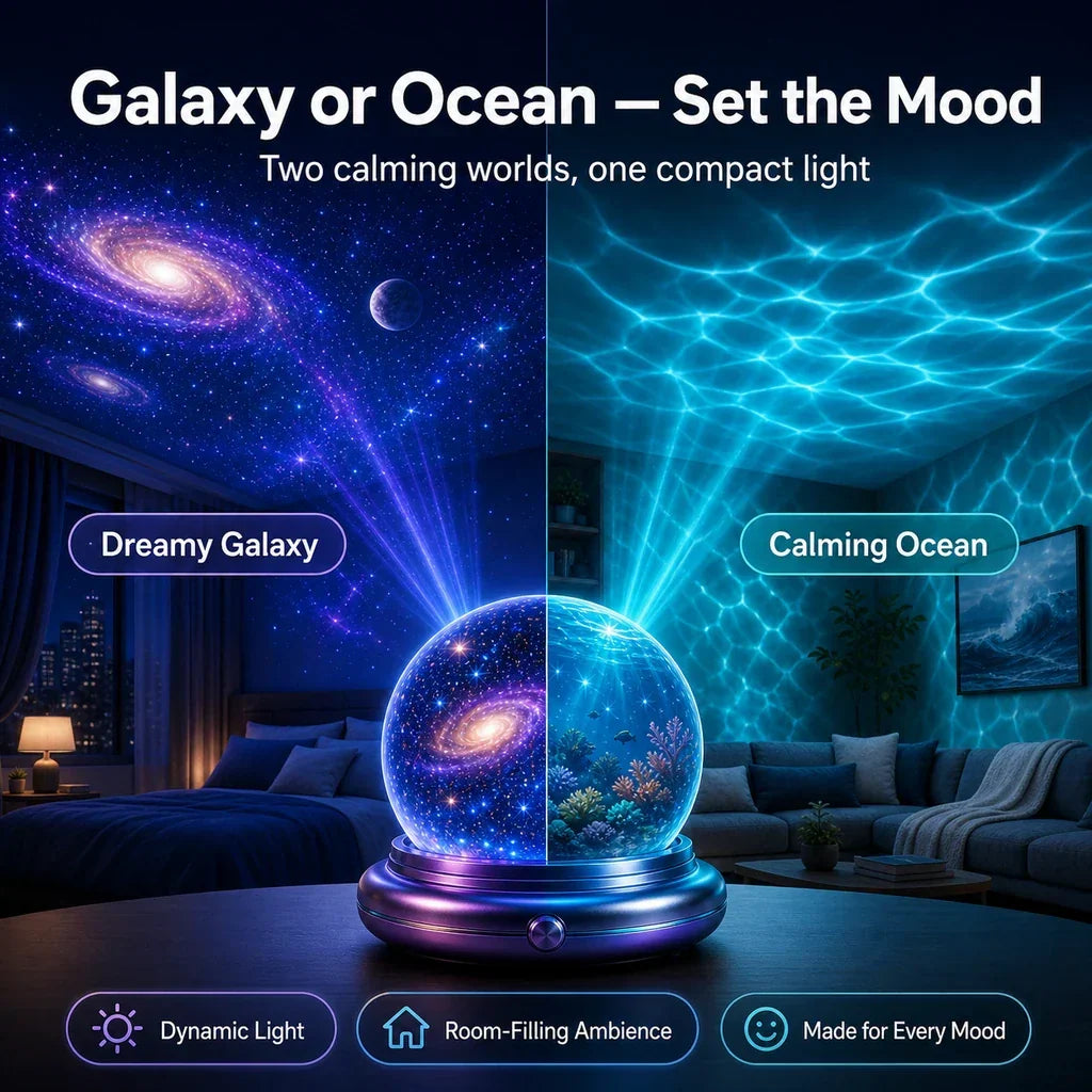 🌌🔮Topacme® Night Light Projector 🧸