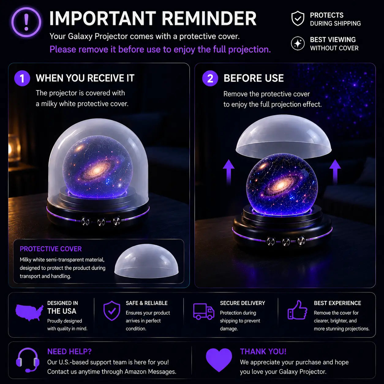 Topacme® 🔮Night Light Projector🌌